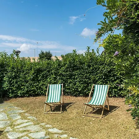 N256 - Numana, Nuovissimo Trilocale Con Giardino דירה Casa Petromilli